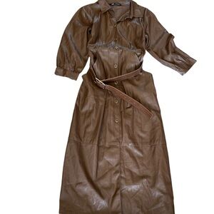 Zara Brown Trench Coat